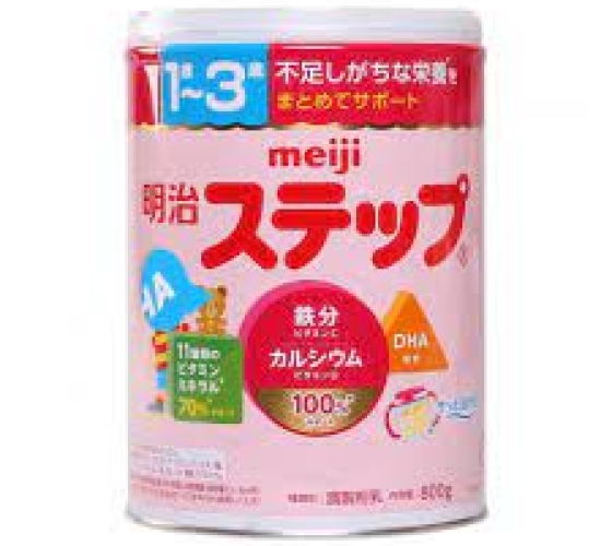 Sữa Meiji 1-3y hộp thiếc
