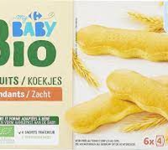 Bánh quy hữu cơ Bio Carrefour Baby